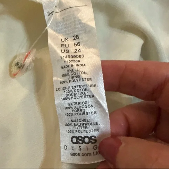 ASOS Edition Curve Floral Embroidered Dress - Picture 10 of 12